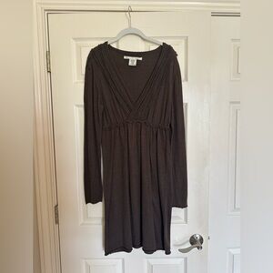Max Studio- long sleeves Fall dress- brown size L